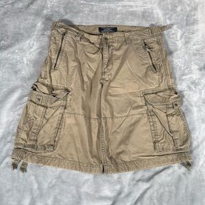 Vintage Old Navy Military Surplus Cargo Shorts Mens 36 11” Paratrooper Green Y2K